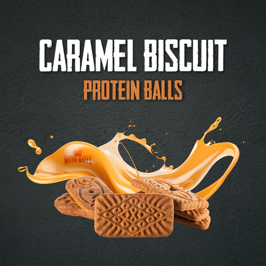 Caramel Biscuit Protein Balls