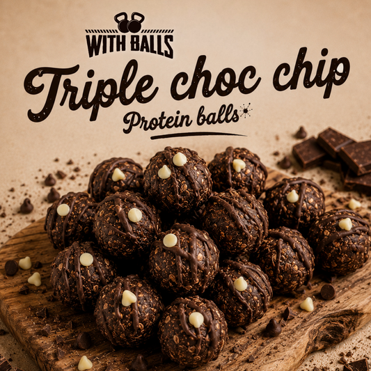 Triple Choc Chip Protein Balls